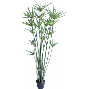 umělá květina Luxusní umělá rostlina Šáchor Alternifolius, 155cm