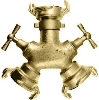 Vodovodní potrubí Bajonetový třícestný uzavíratelný rozbočovač 61644U