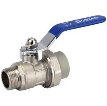 Vodovodní kohout AQ Plast PPR Kulový kohout 20 x 1/2" s vnějším závitem a varným šroubením 62562012