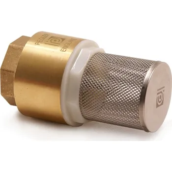Fitinka Mosazná sací klapka s nerez sítkem 1/2" PN16 55235112