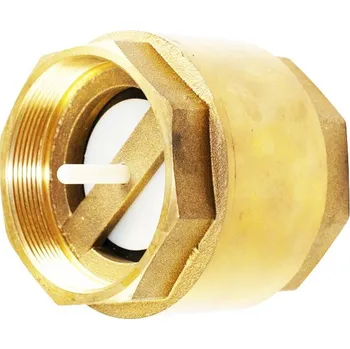 Příslušenství k čerpadlu Mosazná zpětná klapka DN100 - 4" PN16 - teflonový plovák s pružinou 23004