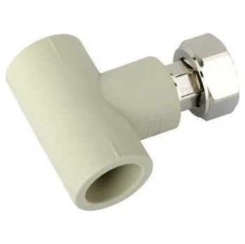 Vodovodní potrubí AQ Plast PPR T-kus 25 x 1" x 25 s převlečnou maticí (STKM02532X) 6239T251