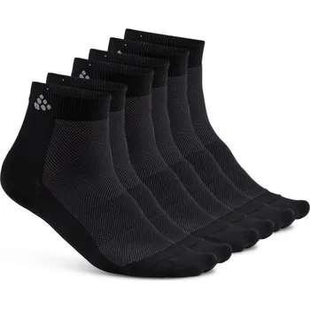 Pánské ponožky Craft Mid 3-pack černé