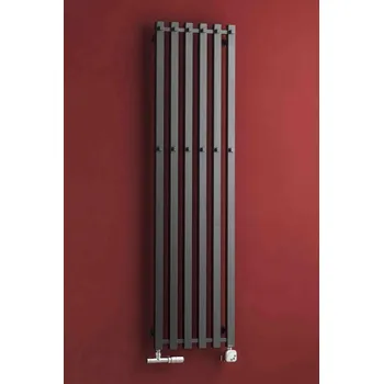 Radiátor Koupelnový radiátor PMH PLUTO P2BR/2 105x1500 mm, Hnědá matná
