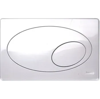 Splachovací tlačítko WERIT Tlačítko (klapka) pro moduly JOMO dvojčinné - MATNÝ CHROM JOMOKLMCR