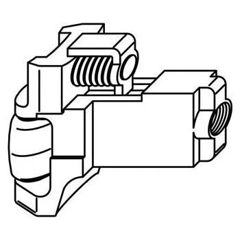MACO Rolnička k zámku Z-TS, náhrada střelky pro kyvné dveře, DM 45mm (203786)