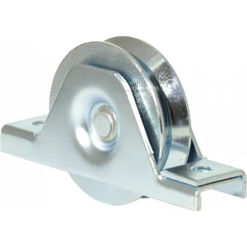 Pojezdové kolečko Pojezdové kolečko brány, průměr 80 mm, profil V, s vnitřní podpěrou