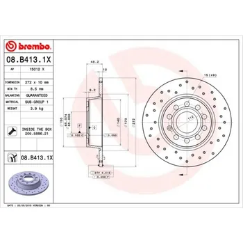 Brembo 08.B413.1X