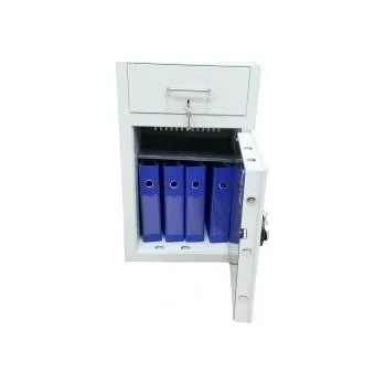 Trezor PROFIKON Vhozový trezor VTR 4 - barva černá RAL 9005 - zámek se dvěma klíči