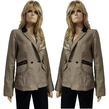 Bolerko Dámský blejzr / kabátek / sako - barva hnědá vel. UNI