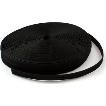 Zip Stuhový uzávěr 16 mm černá (SStuhový uzávěr 16 mm černá - 60016)