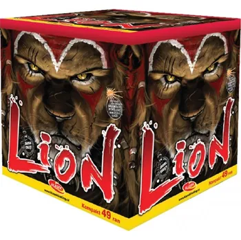 Zábavní pyrotechnika Kompakt Lion 49 ran