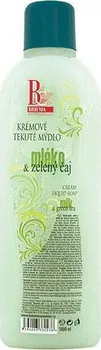 Mýdlo Bohemia Gifts Krémové tekuté mýdlo zelený čaj náplň 1 l