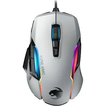 Myš Roccat Kone AIMO remastered bílá