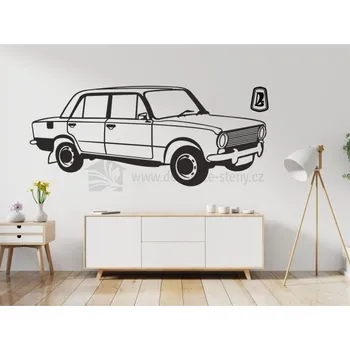 Samolepící dekorace Samolepka na stěnu - VAZ Žiguli - dekorace-steny.cz - 60 x 140 cm - 484