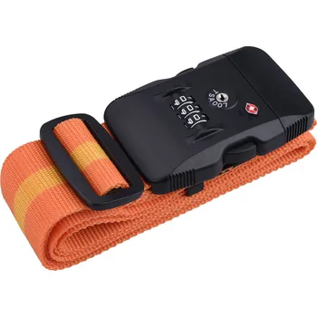 Zámek závěsného zařízení Extol Premium 8857312 TSA popruh na zavazadla kódový 2 m x 5 cm