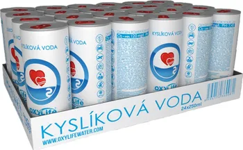 Voda Oxylife Kyslíková voda 24 x 250 ml