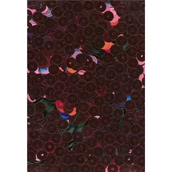 SLEVA 55%, 100tis ks - Flitry červené víno, rovné 5 mm navlečené 6679-415CV FLITRY 5 MM