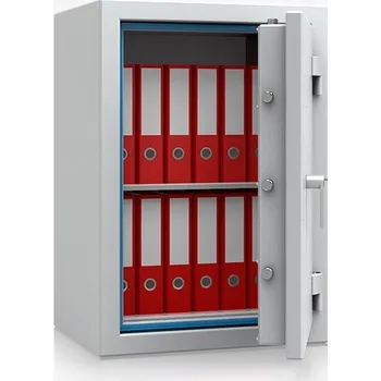 Trezor ISS Ohnivzdorný trezor DRESDEN 41003 - barva světle šedá RAL 7035 - zámek se dvěma klíči