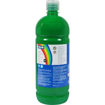 Vodová barva Barva temperová 1000ml světle zelená