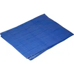 Plachta zakrývací s oky, PE 50g/m2, 10×15m, modrá