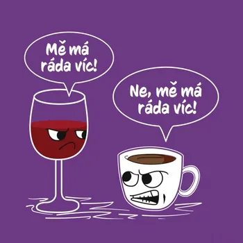 Dámské tričko Dámské tričko Mě má ráda, Barva Fialová, Velikost 2XL, Canvas Dámské tričko s krátkým rukávem Bezvatriko.cz 1