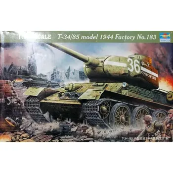 Plastikový model Trumpeter 1/16 T-34/85 mod. 1944 183