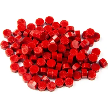 Pečeť Pečetní vosk tmavší červená - granulovaný 30g - Typ 6