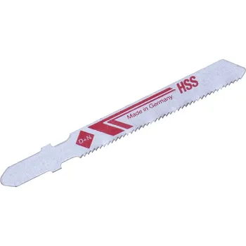 Pilový plátek List do přímočaré pily, na kov, T-stopka, HSS, 50 x 1,0mm, 21TPI, 5ks, D+N