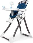 Eco Toys Jídelní židlička modrá se…