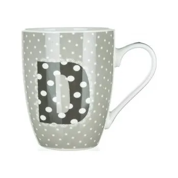 Banquet Hrnek keramický ABC 340 ml, písmeno D