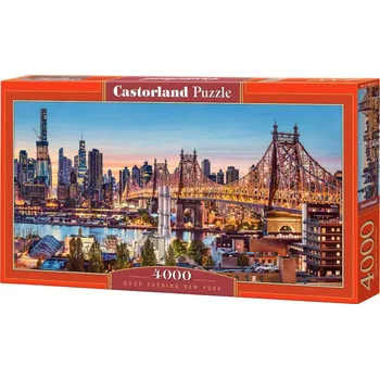 Puzzle Castorland Večer v New Yorku 4000 dílků