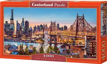Puzzle Castorland Večer v New Yorku 4000 dílků