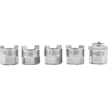 Nářadí pro automobil Sada přípravků pro montáž a demontáž tlumičů - Audi, VW, Mercedes, 5 kusů, Welzh (Welzh Werkzeug)