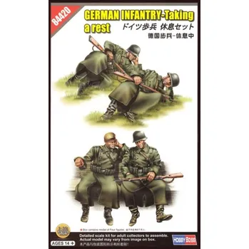 Plastikový model Hobby Boss 1/35 GERMAN INFANTRY-Taking a rest