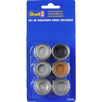 Modelářská barva Revell 32344 Car colour set 6 x 14 ml
