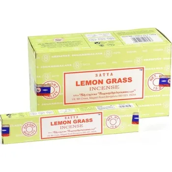 Čajovna Indické vonné tyčinky Shrinivas Satya Lemongrass 15g (Shrinivas Satya)