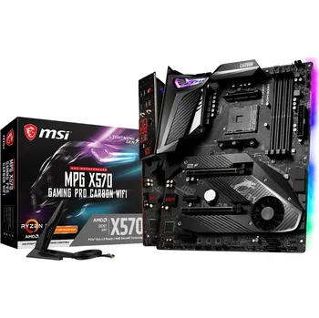 Základní deska Recenze MSI MPG X570 (MPG X570 Gaming Pro Carbon WIFI)