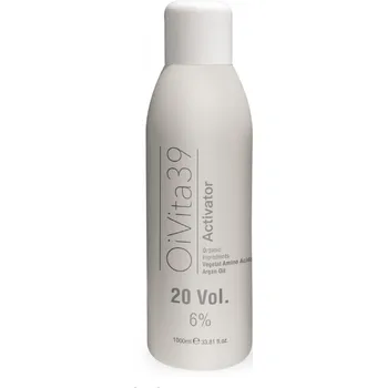 Barva na vlasy OiVita39 ACTIVATOR - krémový oxidant s amoniakem, 1000 ml (k černé linii barev) 20 Vol - 6%, 1000 ml