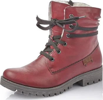 Dámská zimní obuv Rieker 78550-35 H/W 9 Rot