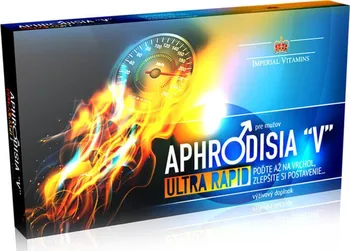 Přírodní produkt Imperial Vitamins Aphrodisia V ultra rapid pro muže 10 cps.