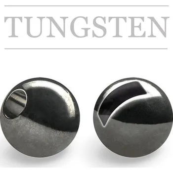 Knápek Kulička wolframová s drážkou Black Nickel 2,5mm