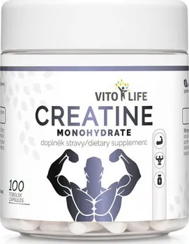 Kreatin Vito Life Creatine Monohydrate 100 cps.