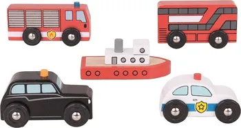 autíčko Bigjigs Toys Rail Městské auta