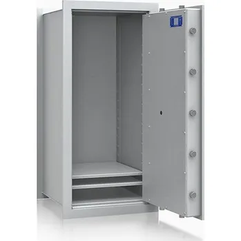 Trezor ISS Trezor do zdi FRANKFURT 30019 - barva tmavě šedá RAL 7024 - zámek se dvěma klíči