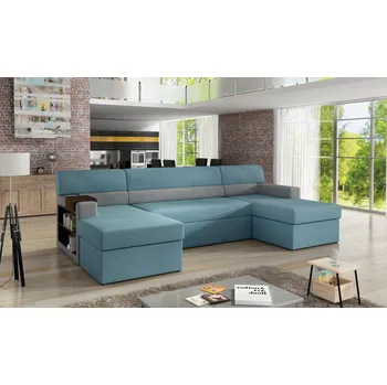 Obývací pokoj ImportWorld Rohová rozkládací sedací souprava Cyrillein - Jasmine 85 / Soft 29 (barva potahu) - levá