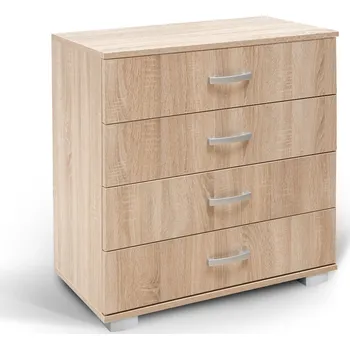 Komoda Komoda se zásuvkami dub bardolíno ROMA 4