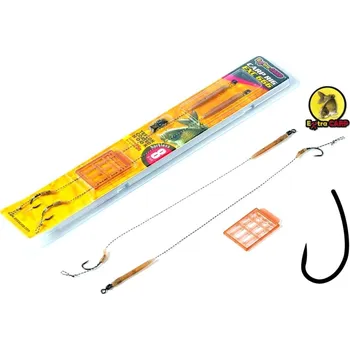 Rybářský háček Extra Carp hotové návazce Boilie Rig EXC 666 velikost: 4