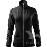 MALFINI Mikina dámská s náplety Viva 409, černá 01, vel. S