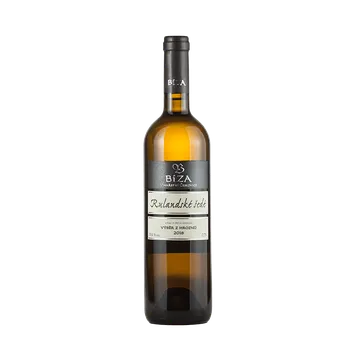Víno VINAŘSTVÍ BÍZA Bíza Rulandské šedé 2018 výběr z hroznu 0,75 l suché moravské bílé víno